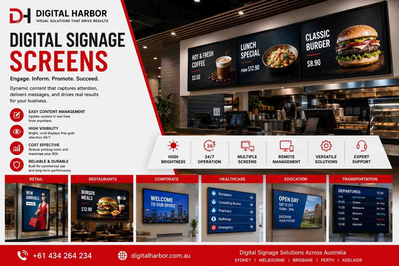 Digital Signage Screens